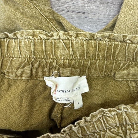 Anthropologie Women's Large Pants Rhys‎ Utility Jogger Moss Yellow Green - Picture 4 of 7